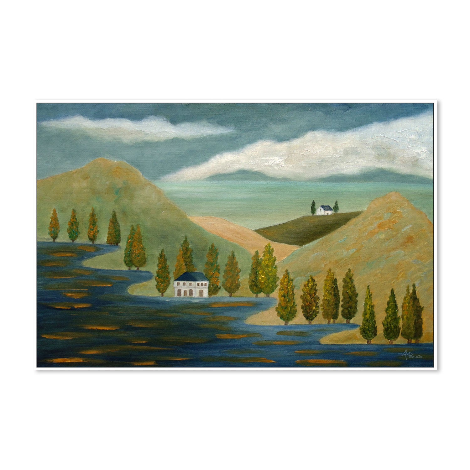 wall-art-print-canvas-poster-framed-Dim Night Thriving , By Angeles M. Pomata-5