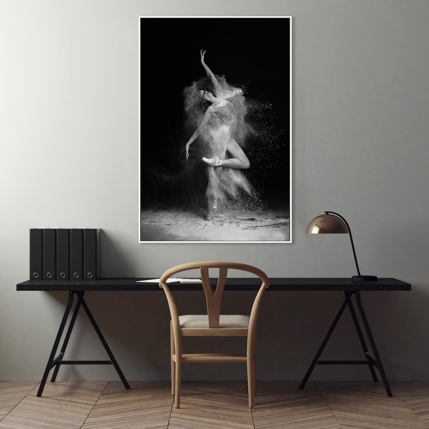 wall-art-print-canvas-poster-framed-Disappearing, by Natalya Sleta-by-Plus X Studio-Gioia Wall Art