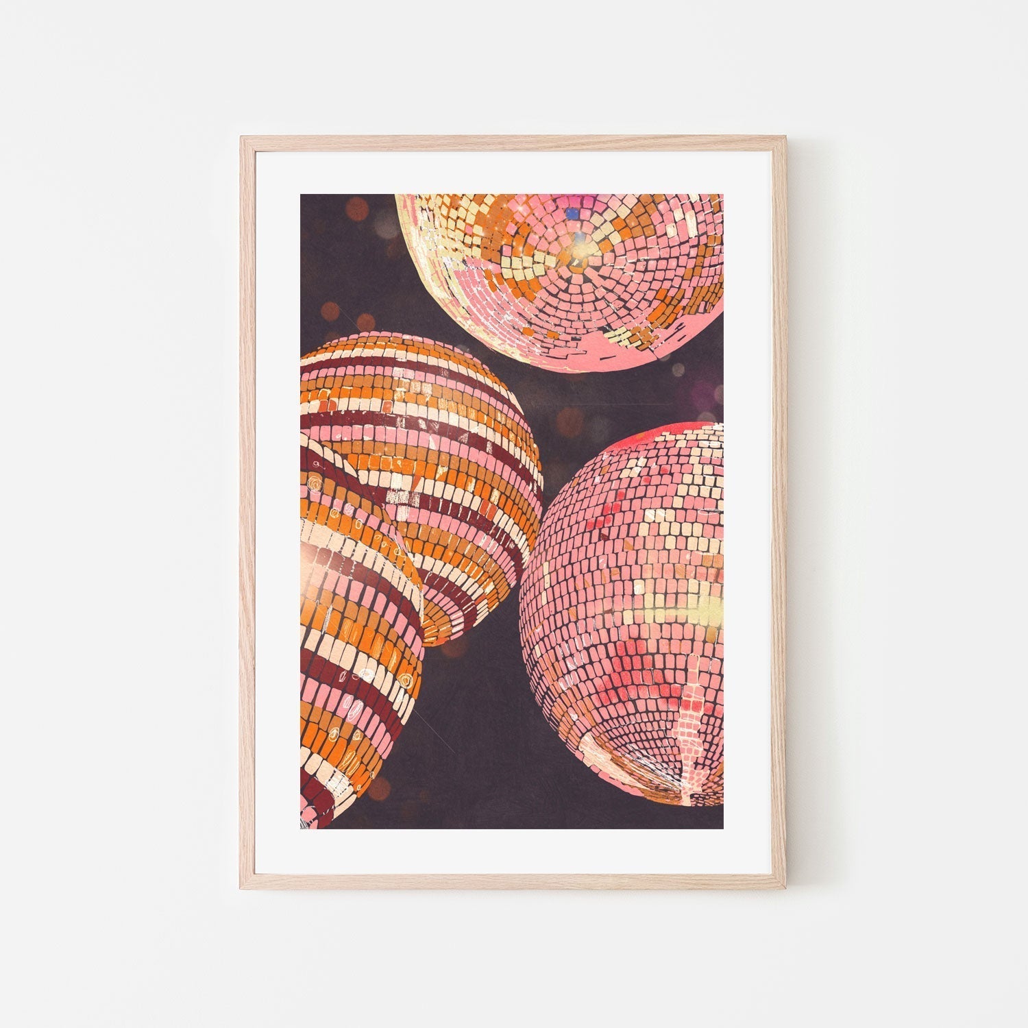 wall-art-print-canvas-poster-framed-Disco Balls , By Gigi Rosado-GIOIA-WALL-ART