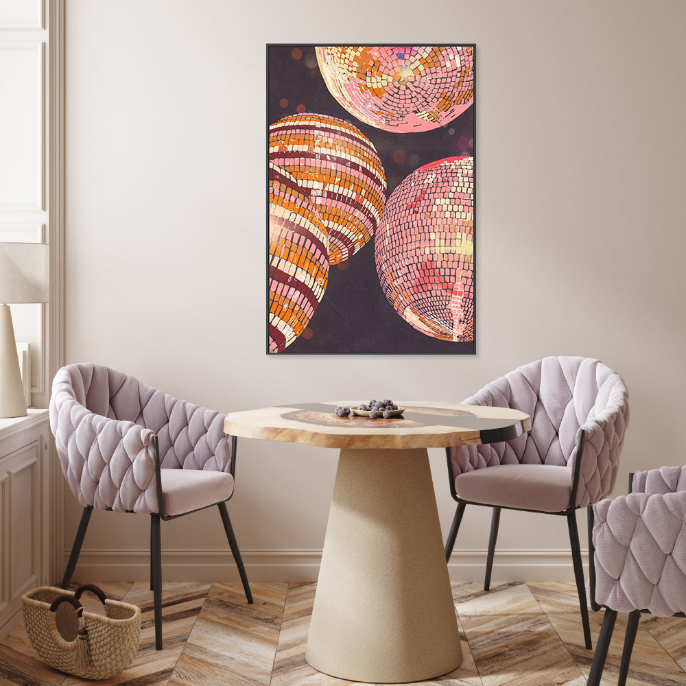 wall-art-print-canvas-poster-framed-Disco Balls , By Gigi Rosado-GIOIA-WALL-ART