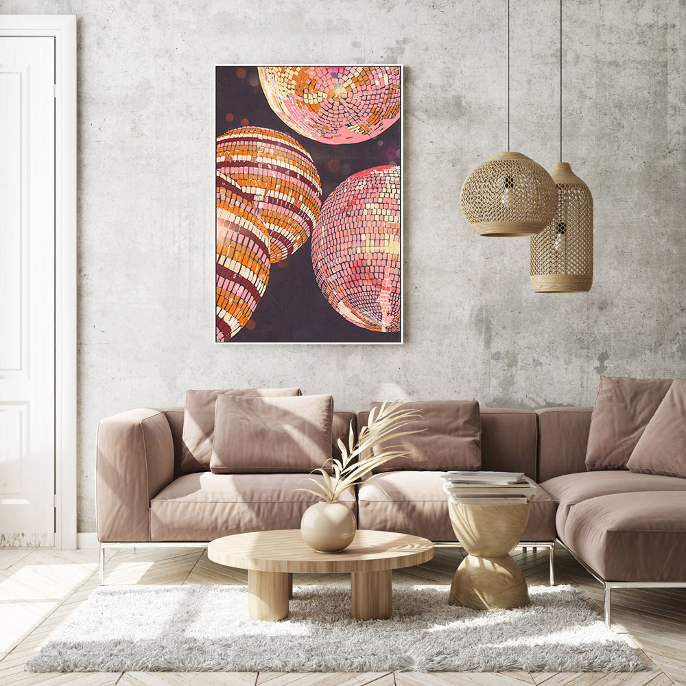 wall-art-print-canvas-poster-framed-Disco Balls , By Gigi Rosado-GIOIA-WALL-ART