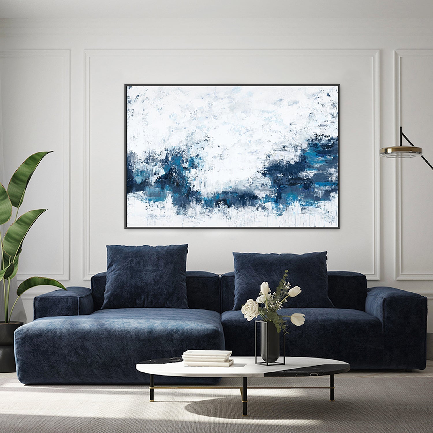wall-art-print-canvas-poster-framed-Distance , By Zelda Cane-7