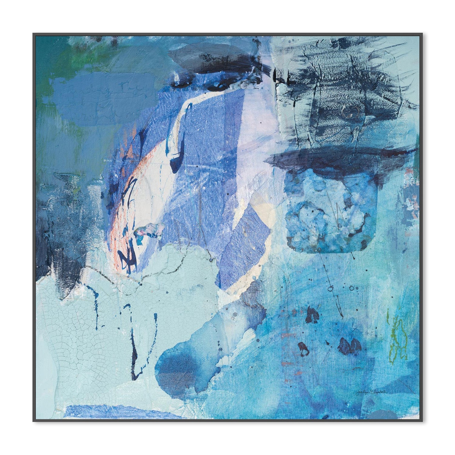 wall-art-print-canvas-poster-framed-Dive Into the Ocean, Style A-3