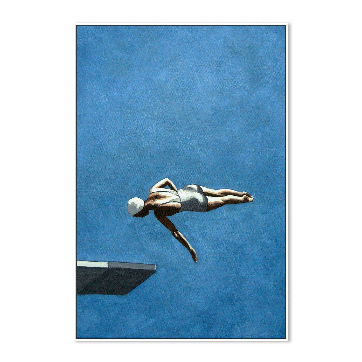 wall-art-print-canvas-poster-framed-Diver In Dark Sky , By Sarah Morrissette-5