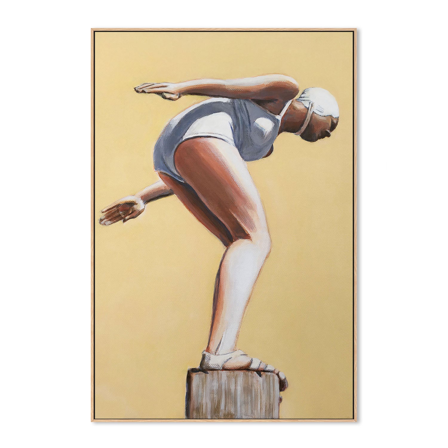 wall-art-print-canvas-poster-framed-Diver On Post , By Sarah Morrissette-4
