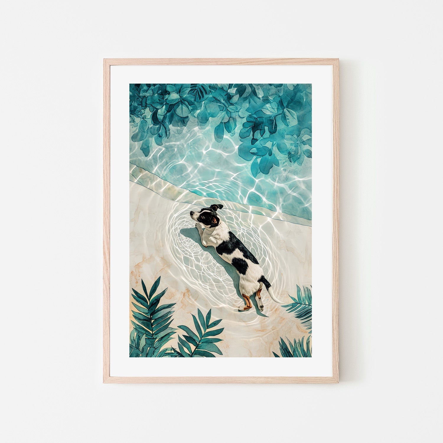 wall-art-print-canvas-poster-framed-Dogs Life-6