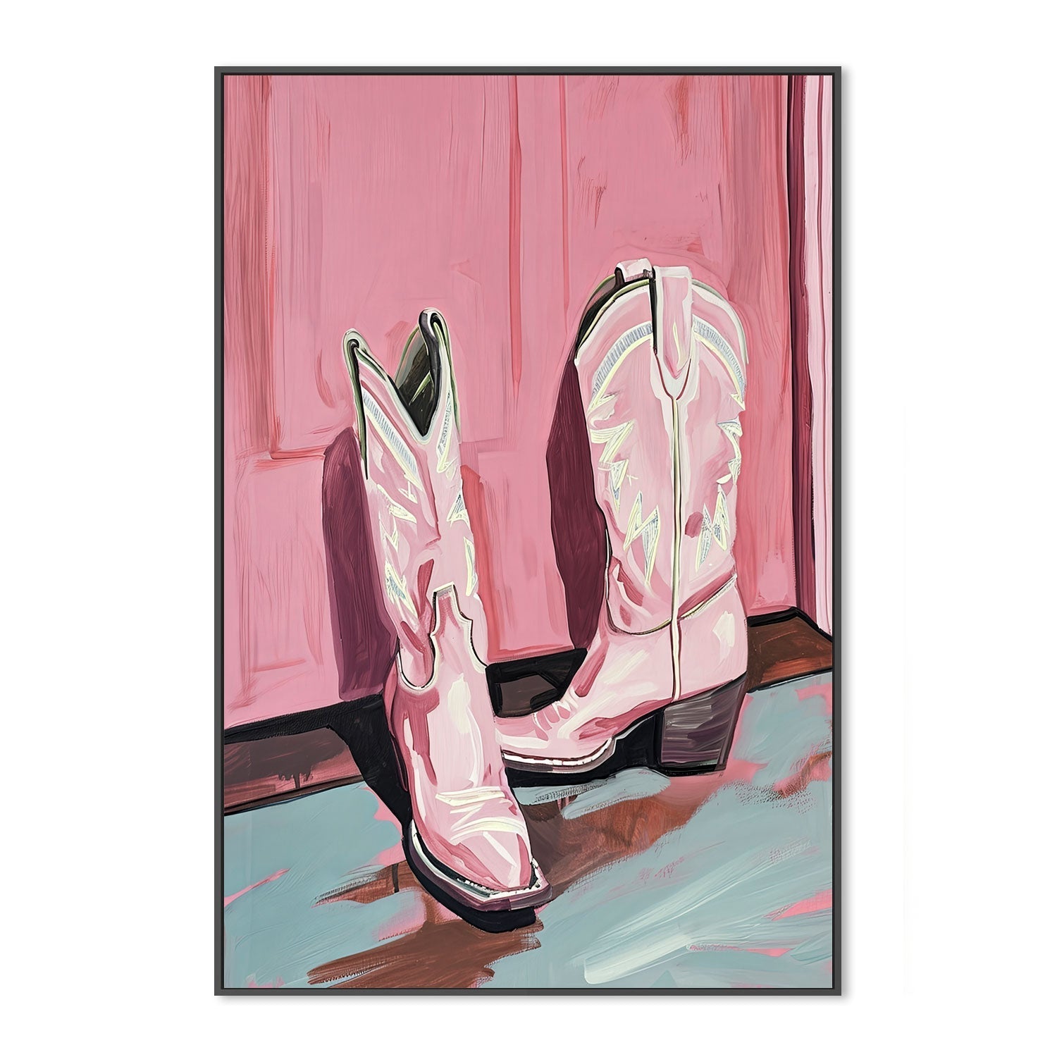 wall-art-print-canvas-poster-framed-Door Boots , By Lady Hana-3