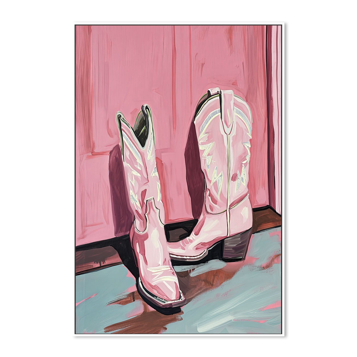 wall-art-print-canvas-poster-framed-Door Boots , By Lady Hana-5