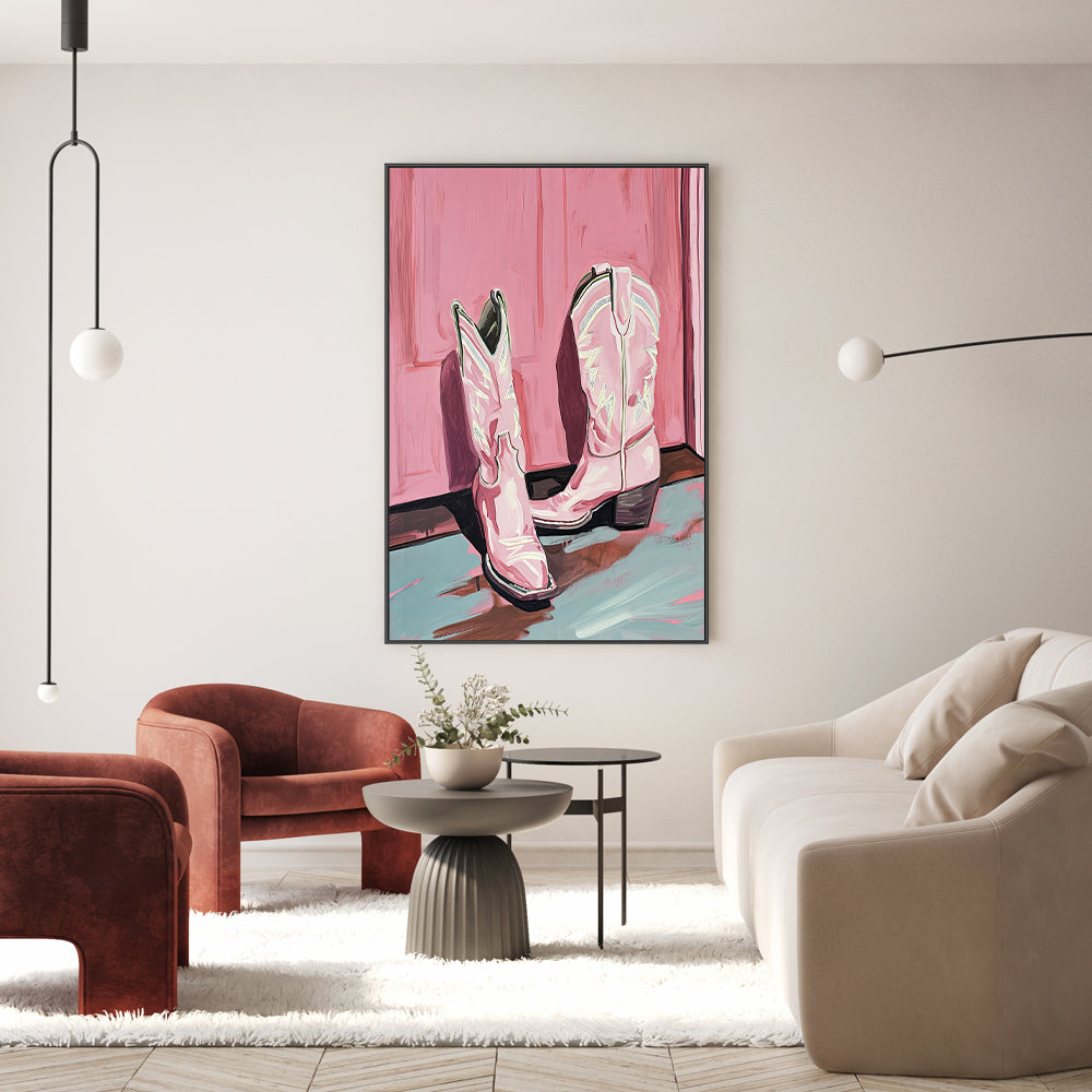 wall-art-print-canvas-poster-framed-Door Boots , By Lady Hana-7
