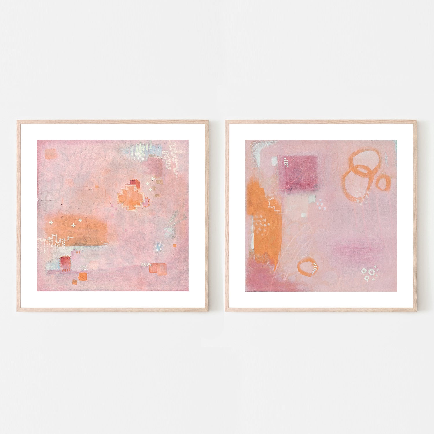 wall-art-print-canvas-poster-framed-Double Dare, Style A & B, Set Of 2 , By Kaori Lockwood-6