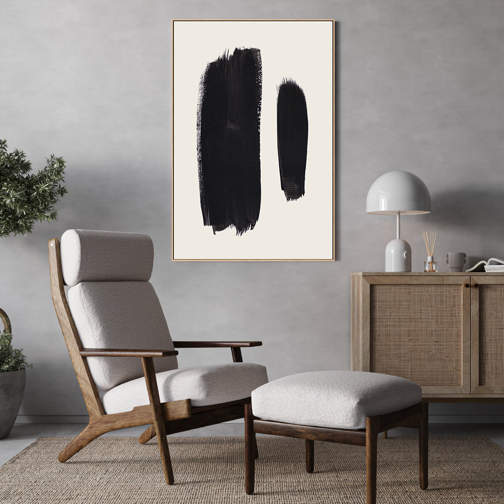 wall-art-print-canvas-poster-framed-Double Stroke , By Ejaaz Haniff-GIOIA-WALL-ART