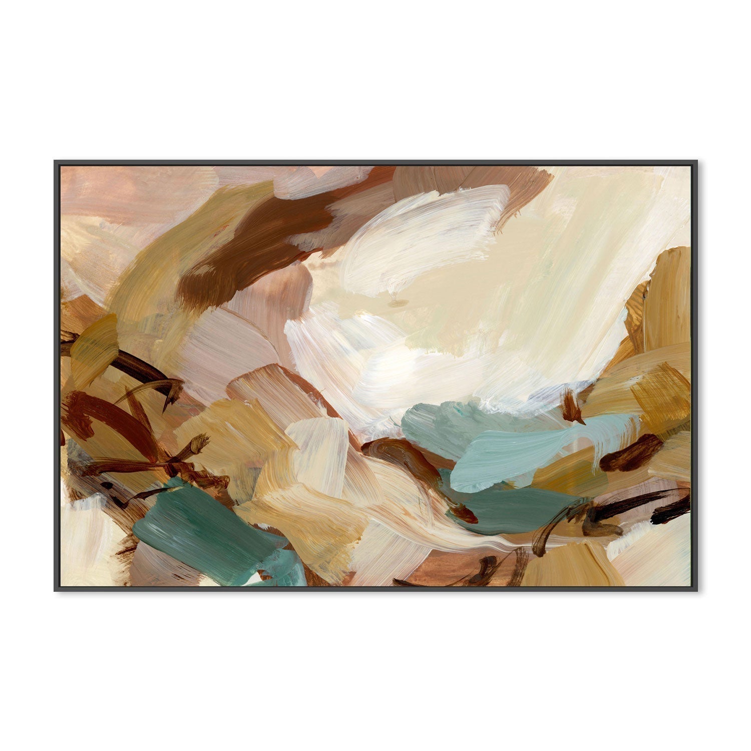 wall-art-print-canvas-poster-framed-Down To Earth, Style E-by-Emily Wood-Gioia Wall Art