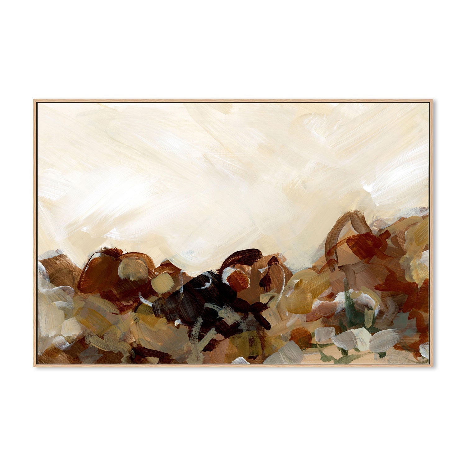 wall-art-print-canvas-poster-framed-Down To Earth, Style G-by-Emily Wood-Gioia Wall Art