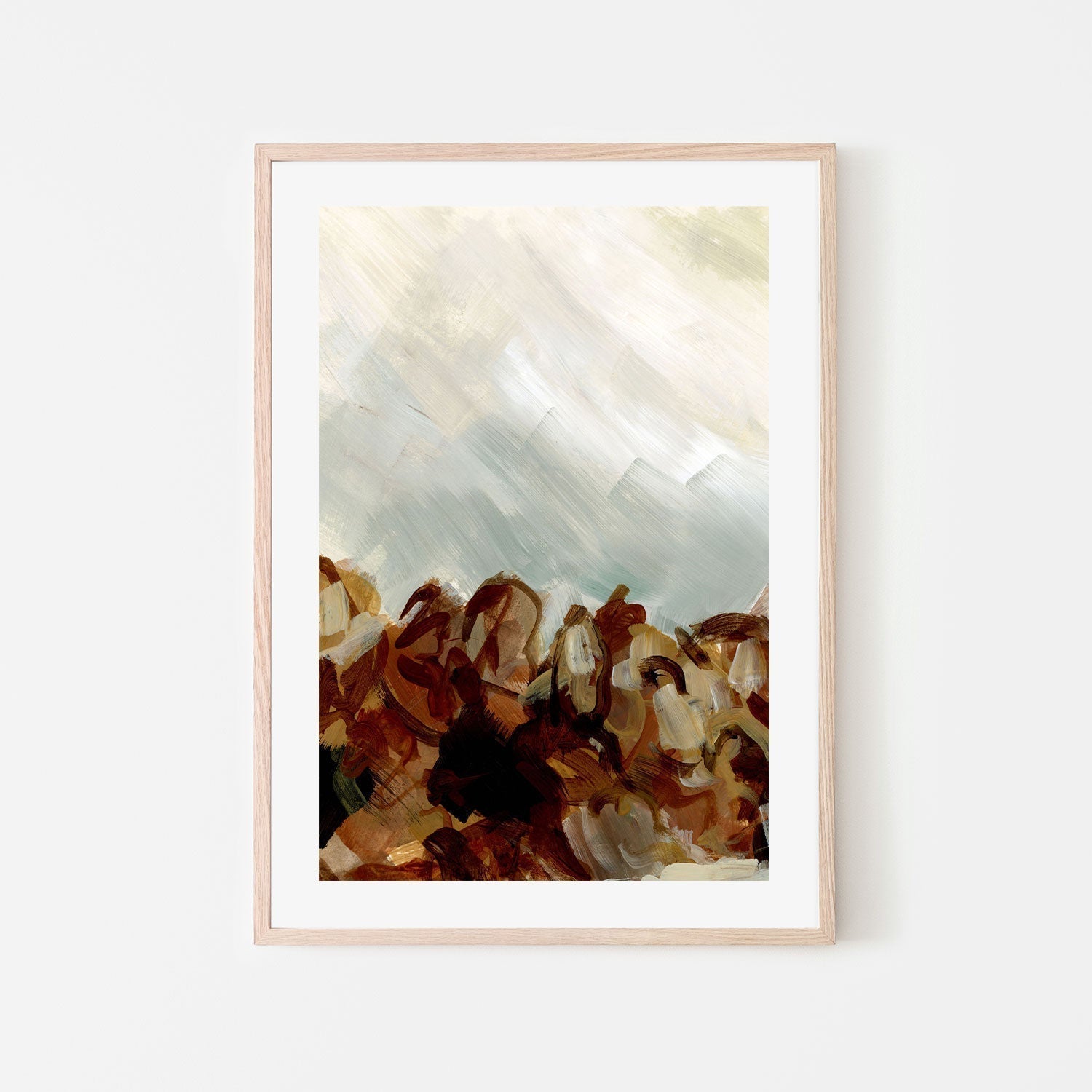 wall-art-print-canvas-poster-framed-Down To Earth, Style H-by-Emily Wood-Gioia Wall Art