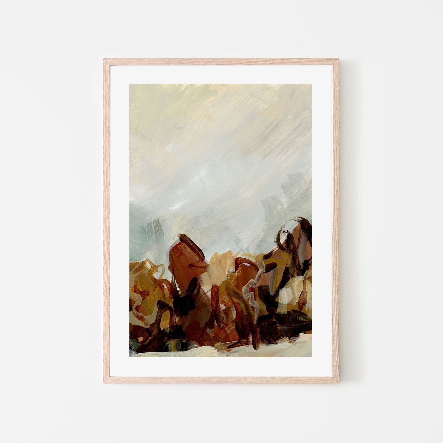 wall-art-print-canvas-poster-framed-Down To Earth, Style I-by-Emily Wood-Gioia Wall Art