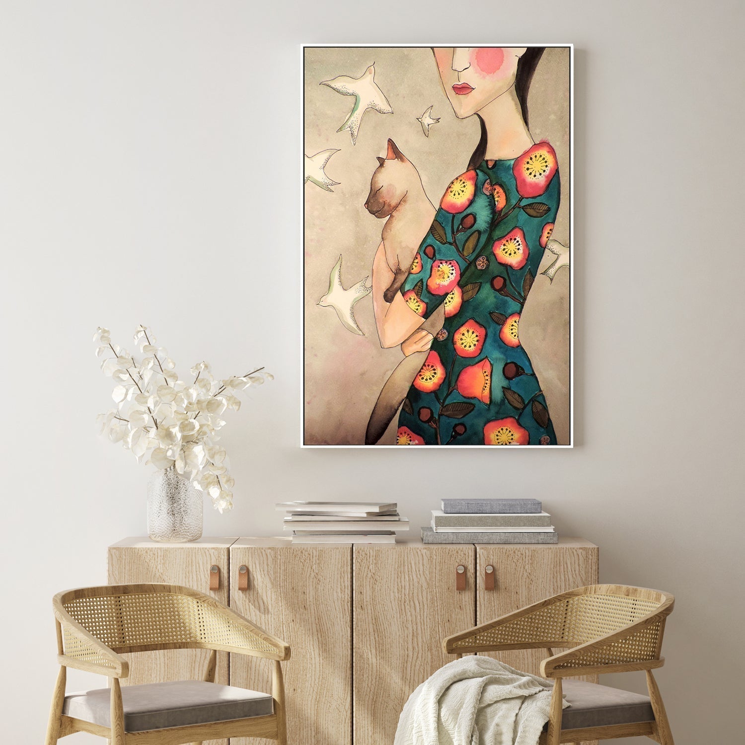 wall-art-print-canvas-poster-framed-Dream A Little Dream Of Me-GIOIA-WALL-ART