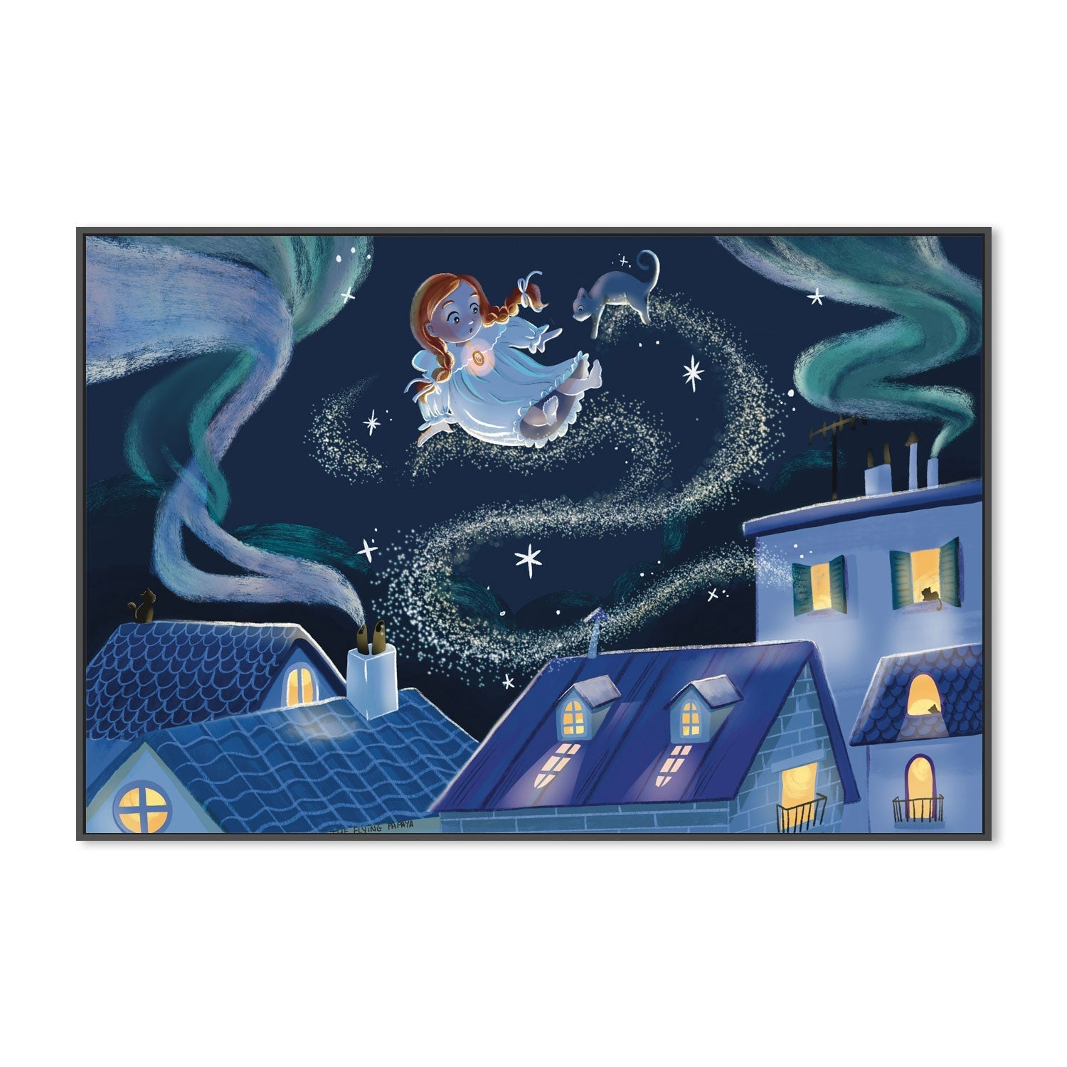 wall-art-print-canvas-poster-framed-Dream , By The Flying Papaya-3