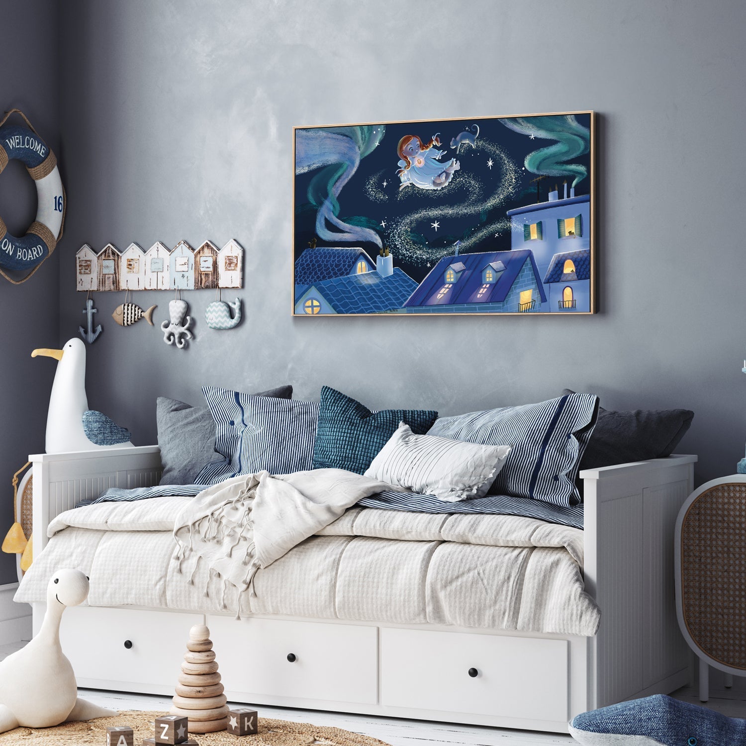 wall-art-print-canvas-poster-framed-Dream , By The Flying Papaya-7