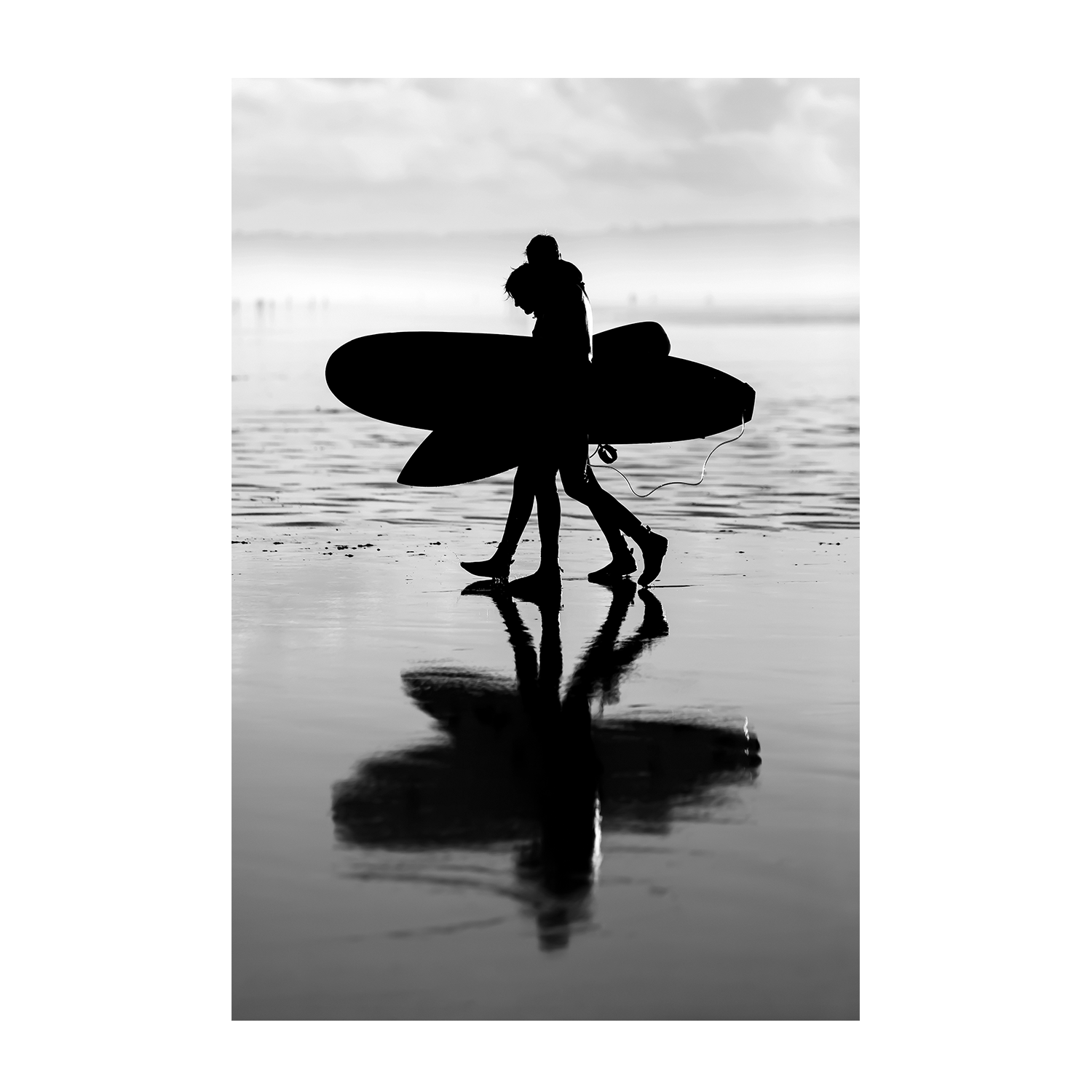 wall-art-print-canvas-poster-framed-Dream In Black And White-1