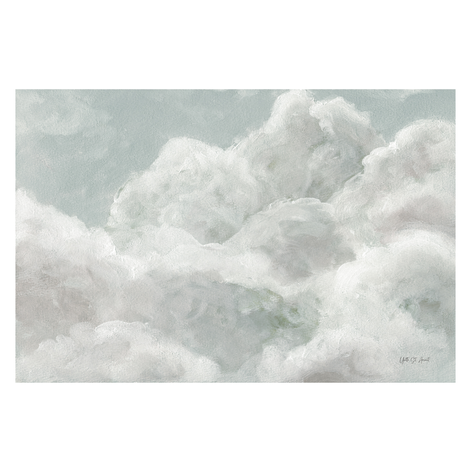 wall-art-print-canvas-poster-framed-Dreaming In Clouds , By Yvette St. Amant-1