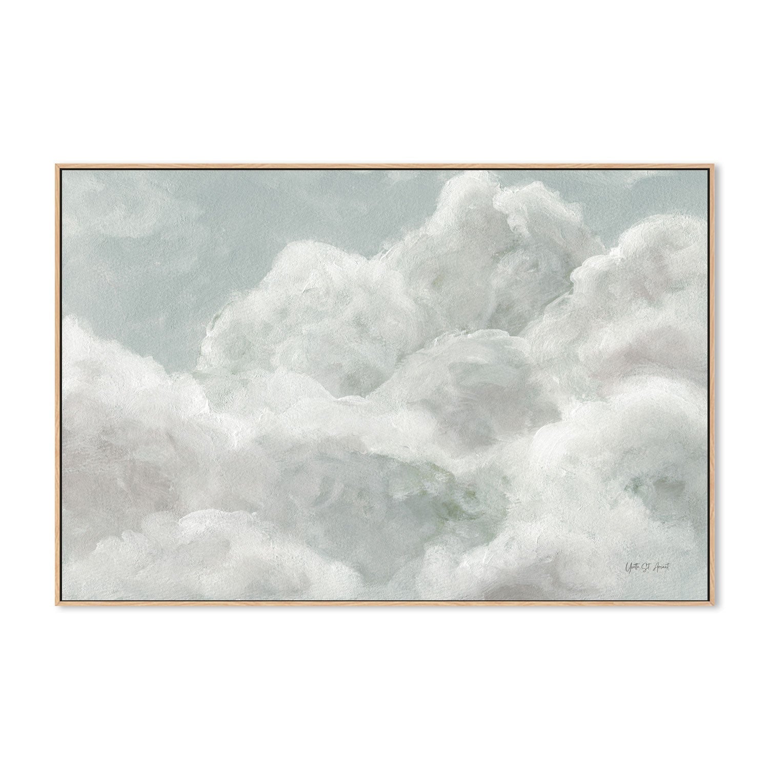 wall-art-print-canvas-poster-framed-Dreaming In Clouds , By Yvette St. Amant-4
