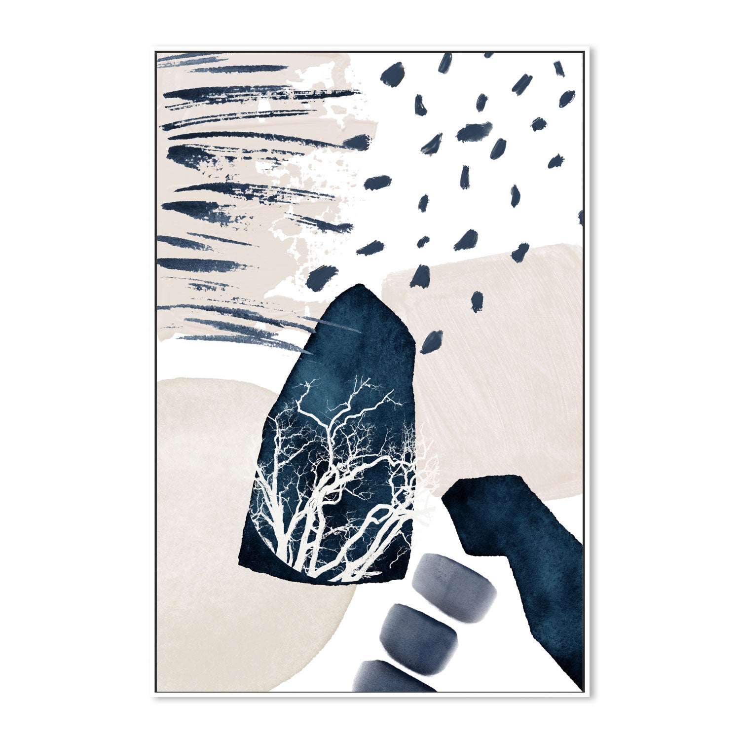 wall-art-print-canvas-poster-framed-Dreamy, Style A , By Sally Ann Moss-GIOIA-WALL-ART