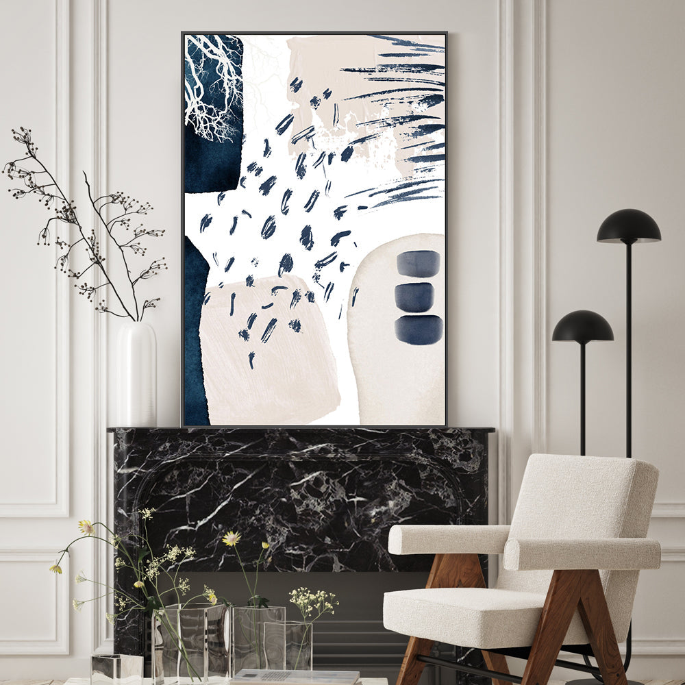 wall-art-print-canvas-poster-framed-Dreamy, Style B , By Sally Ann Moss-GIOIA-WALL-ART
