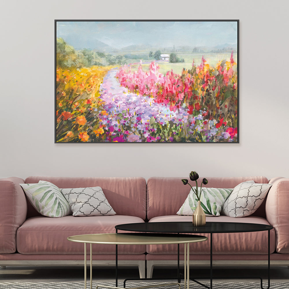 wall-art-print-canvas-poster-framed-Drift Garden-by-Danhui Nai-Gioia Wall Art