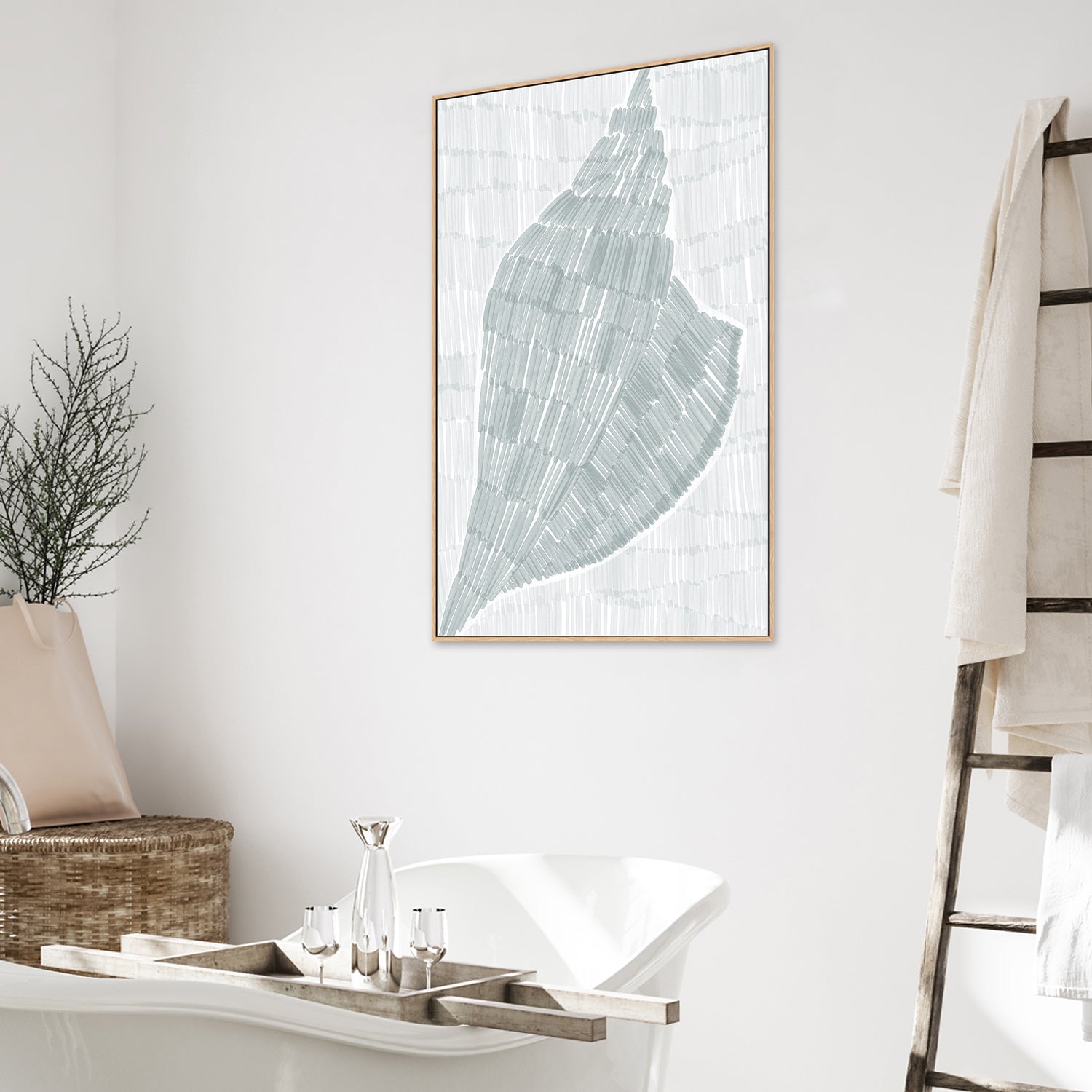 wall-art-print-canvas-poster-framed-Drifted Conch Shell , By Jetty Home , By Jetty Home-2