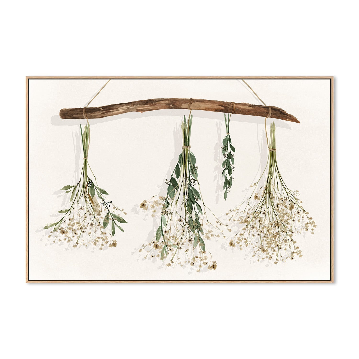 wall-art-print-canvas-poster-framed-Drying Flowers , By Isabelle Z-4