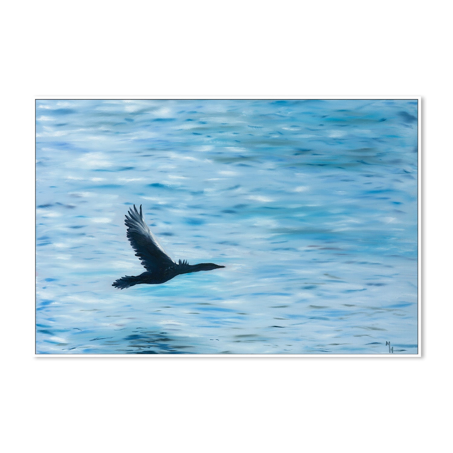 wall-art-print-canvas-poster-framed-Duck at Wivenhoe-5