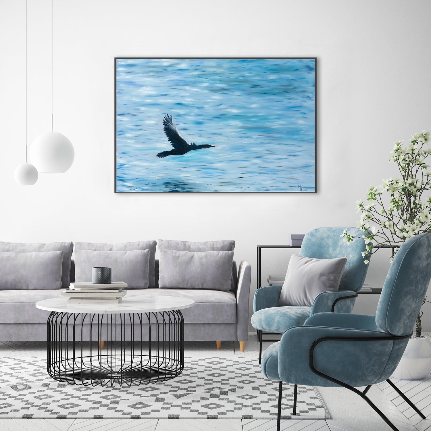 wall-art-print-canvas-poster-framed-Duck at Wivenhoe-7