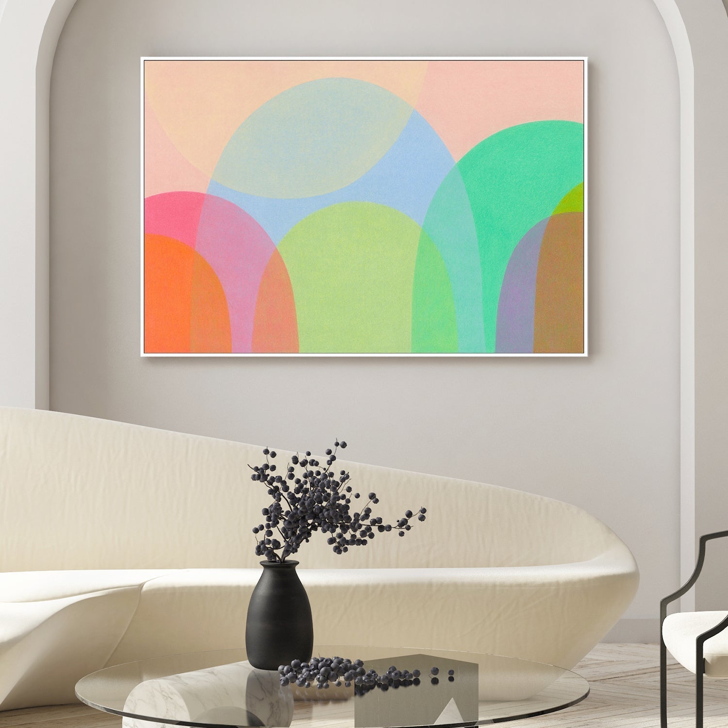 wall-art-print-canvas-poster-framed-Dusk , By Charlotte De Pace-2
