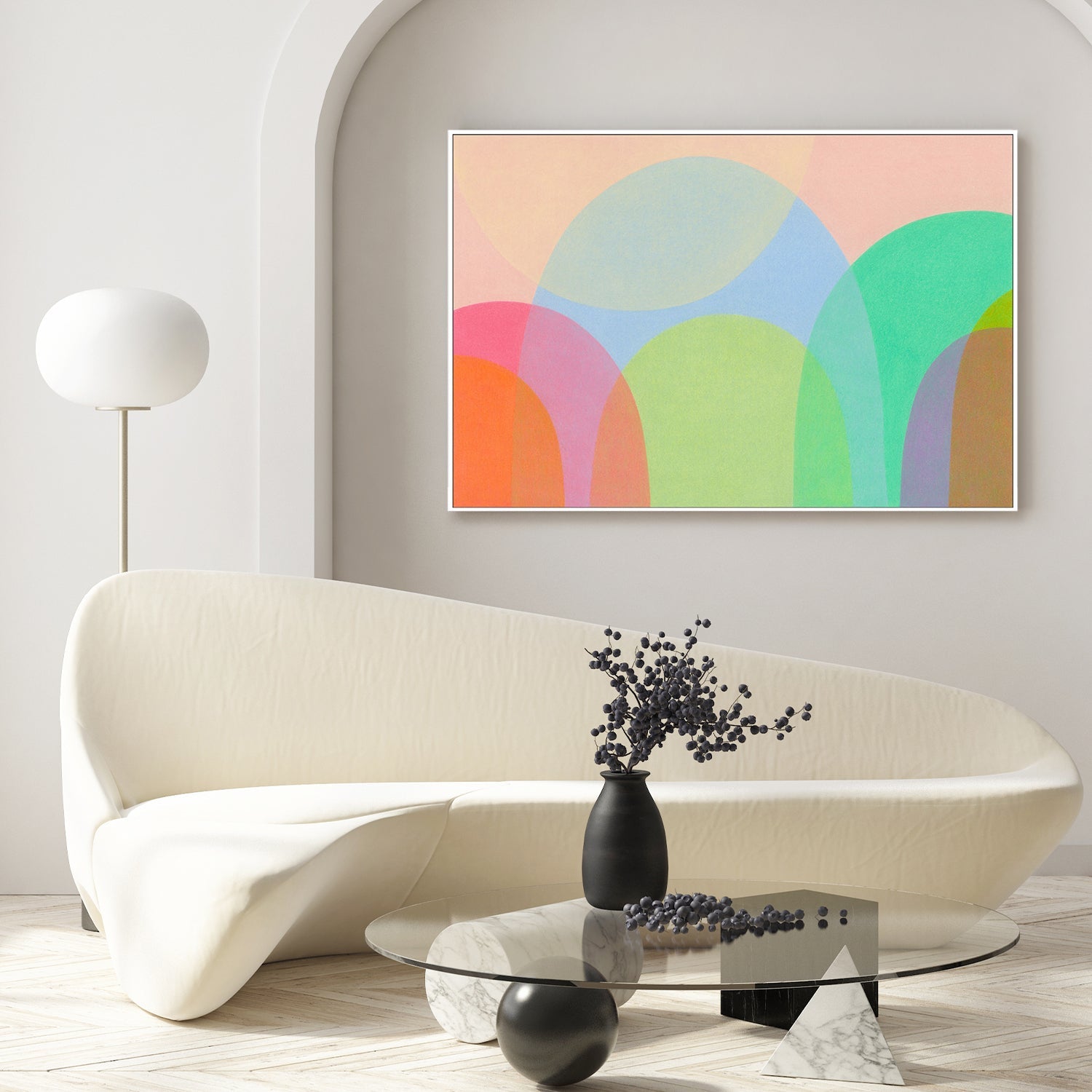 wall-art-print-canvas-poster-framed-Dusk , By Charlotte De Pace-7