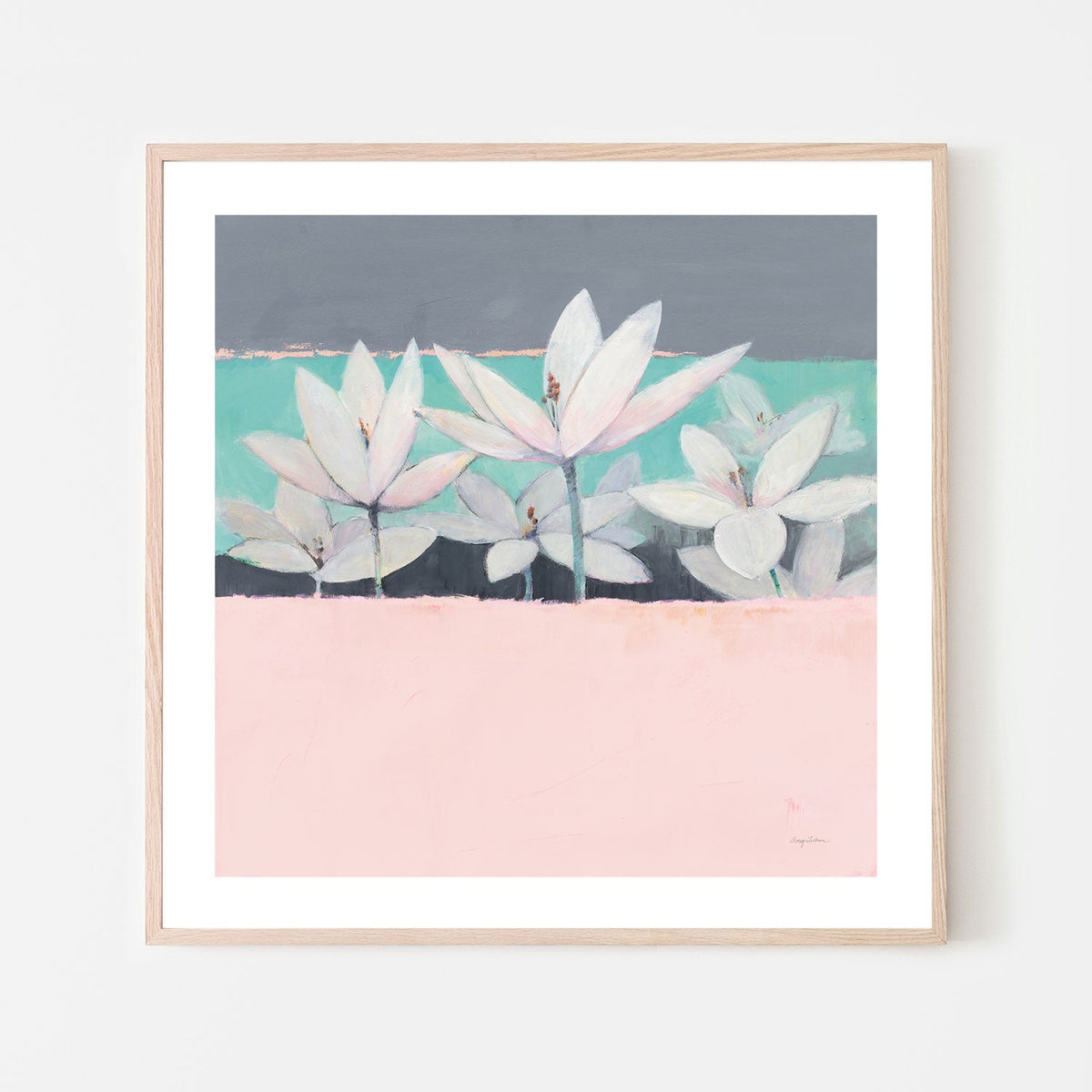 wall-art-print-canvas-poster-framed-Dusty Pink Flowers , By Avery Tilmon-GIOIA-WALL-ART