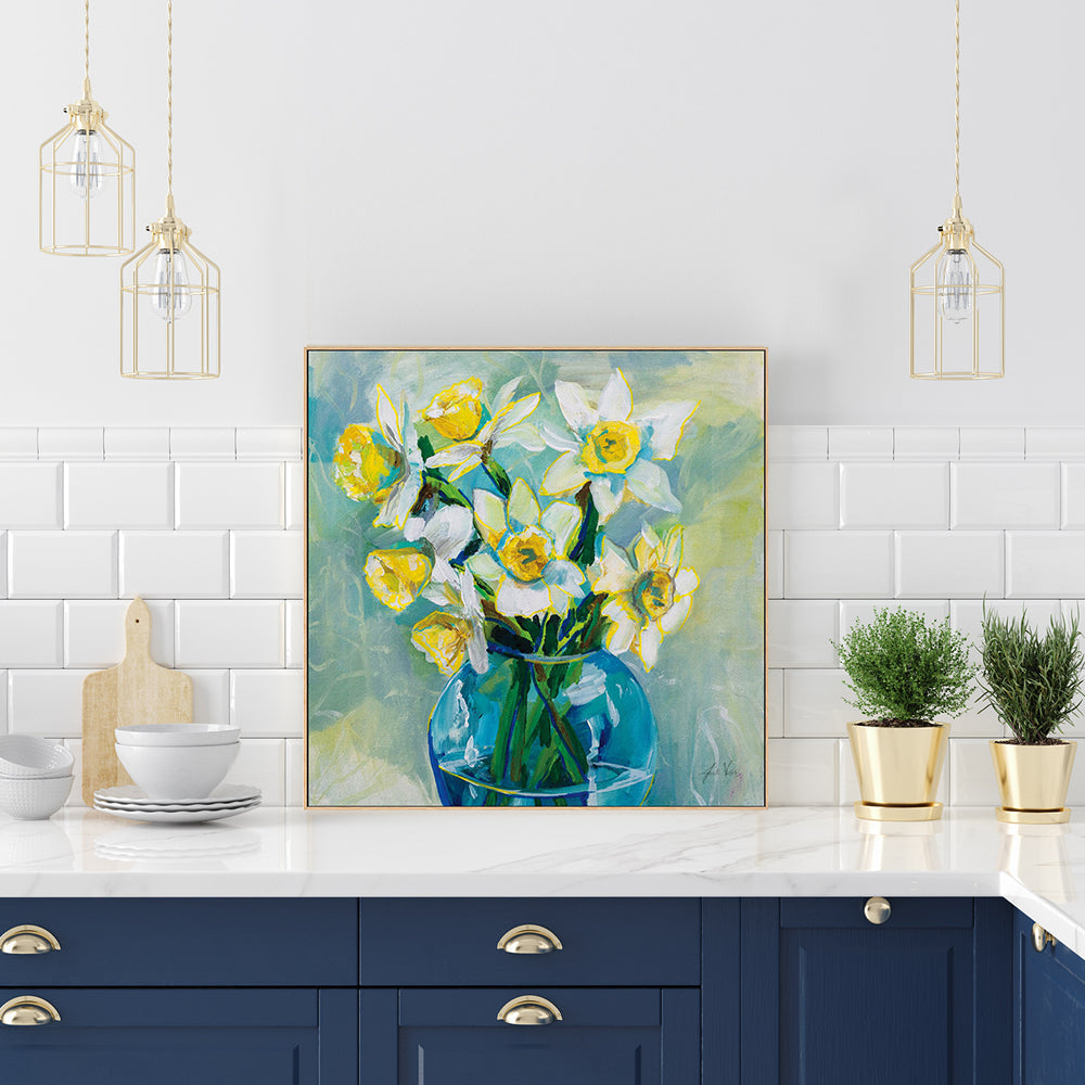 wall-art-print-canvas-poster-framed-Early Blooms-by-Jeanette Vertentes-Gioia Wall Art