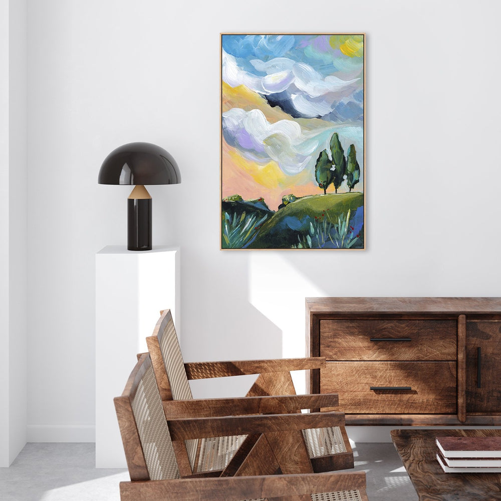 wall-art-print-canvas-poster-framed-Early One Morning I Saw-by-Lia Nell-Gioia Wall Art