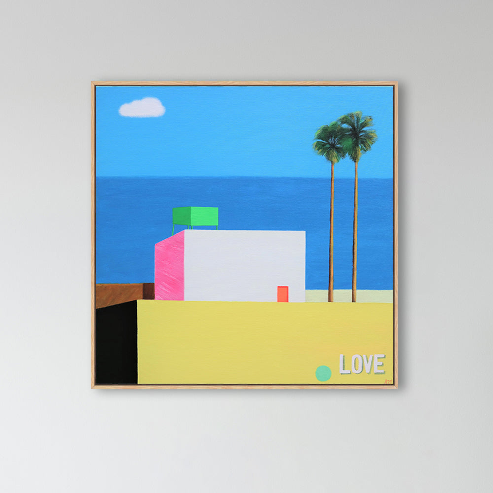 wall-art-print-canvas-poster-framed-Early Summer-by-Ieva Baklane-Gioia Wall Art