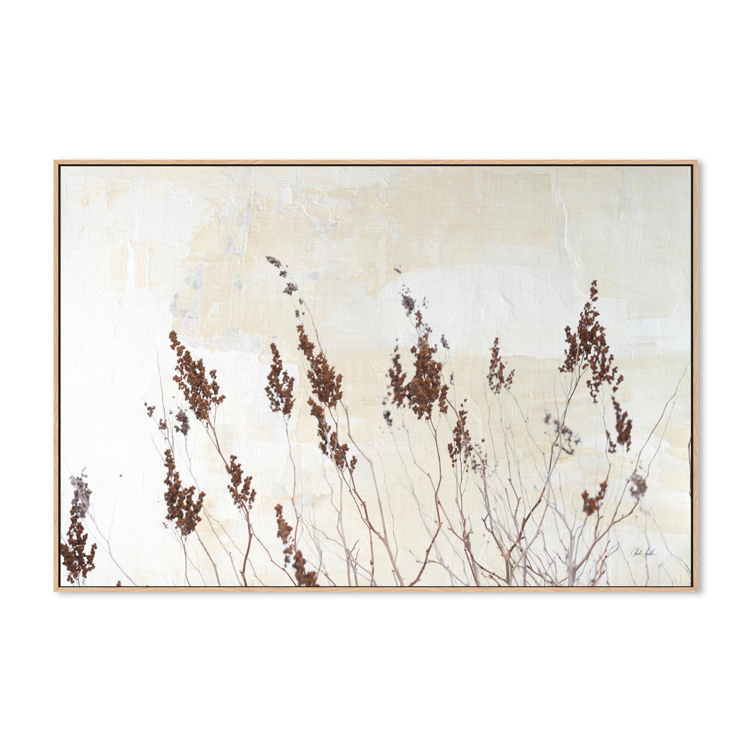wall-art-print-canvas-poster-framed-Earth and Lime, Style A-4