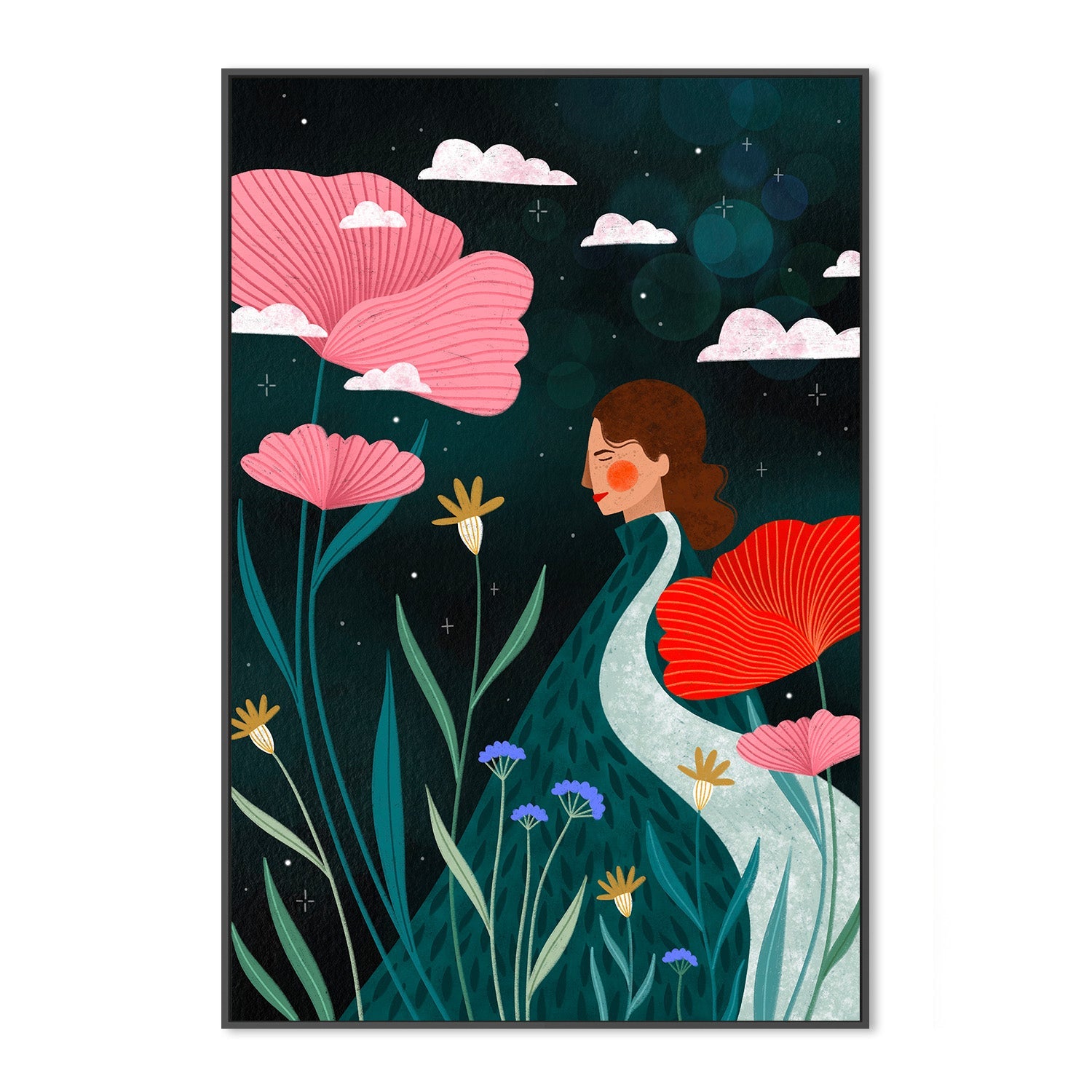 wall-art-print-canvas-poster-framed-Earth Goddess-3