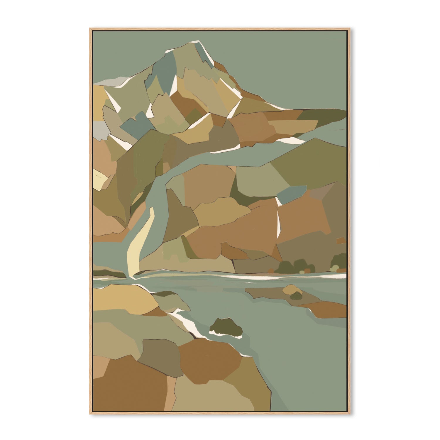 wall-art-print-canvas-poster-framed-Earthen Wilderness , By Nikita Jariwala-GIOIA-WALL-ART