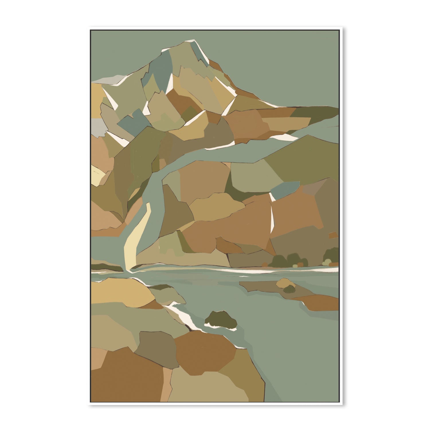 wall-art-print-canvas-poster-framed-Earthen Wilderness , By Nikita Jariwala-GIOIA-WALL-ART