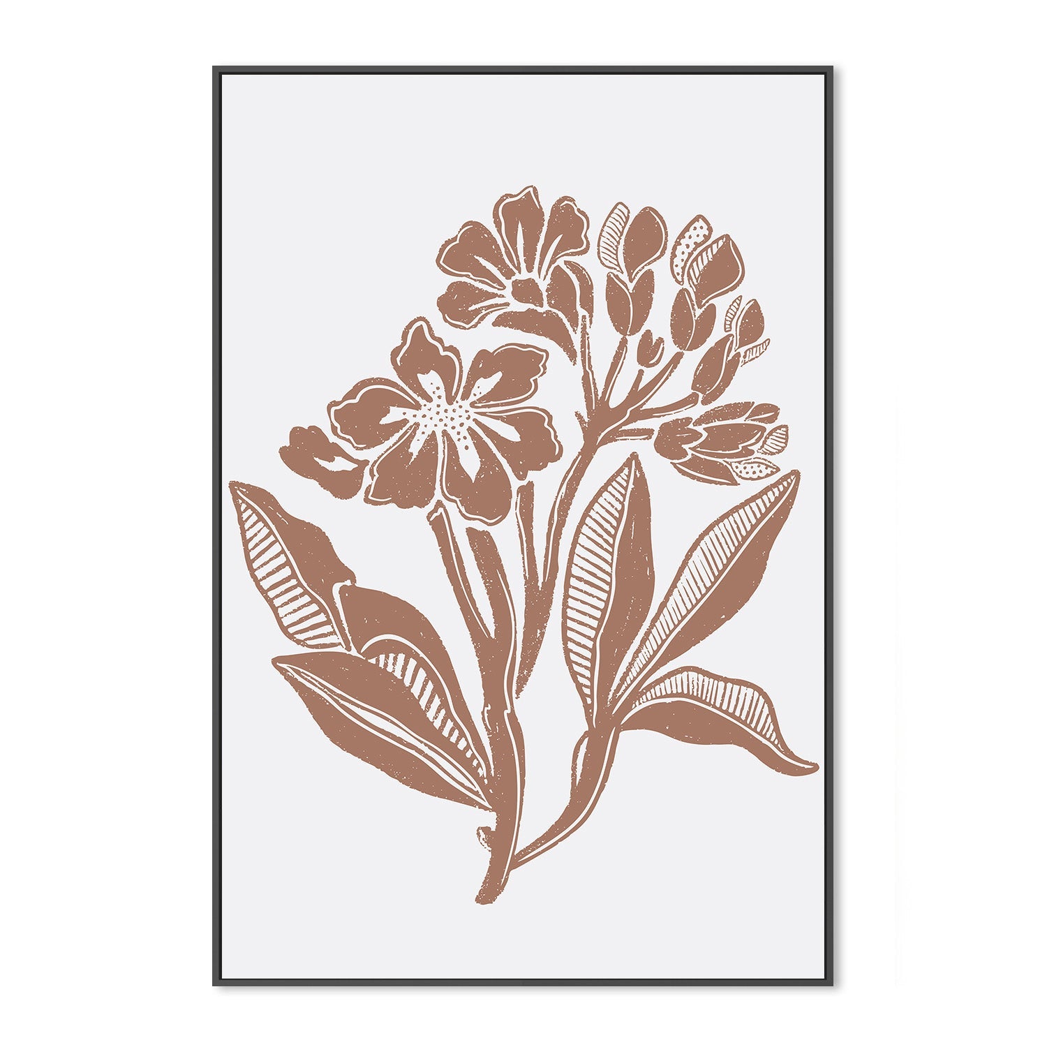 wall-art-print-canvas-poster-framed-Earthy Florals , By Nikita Jariwala-3