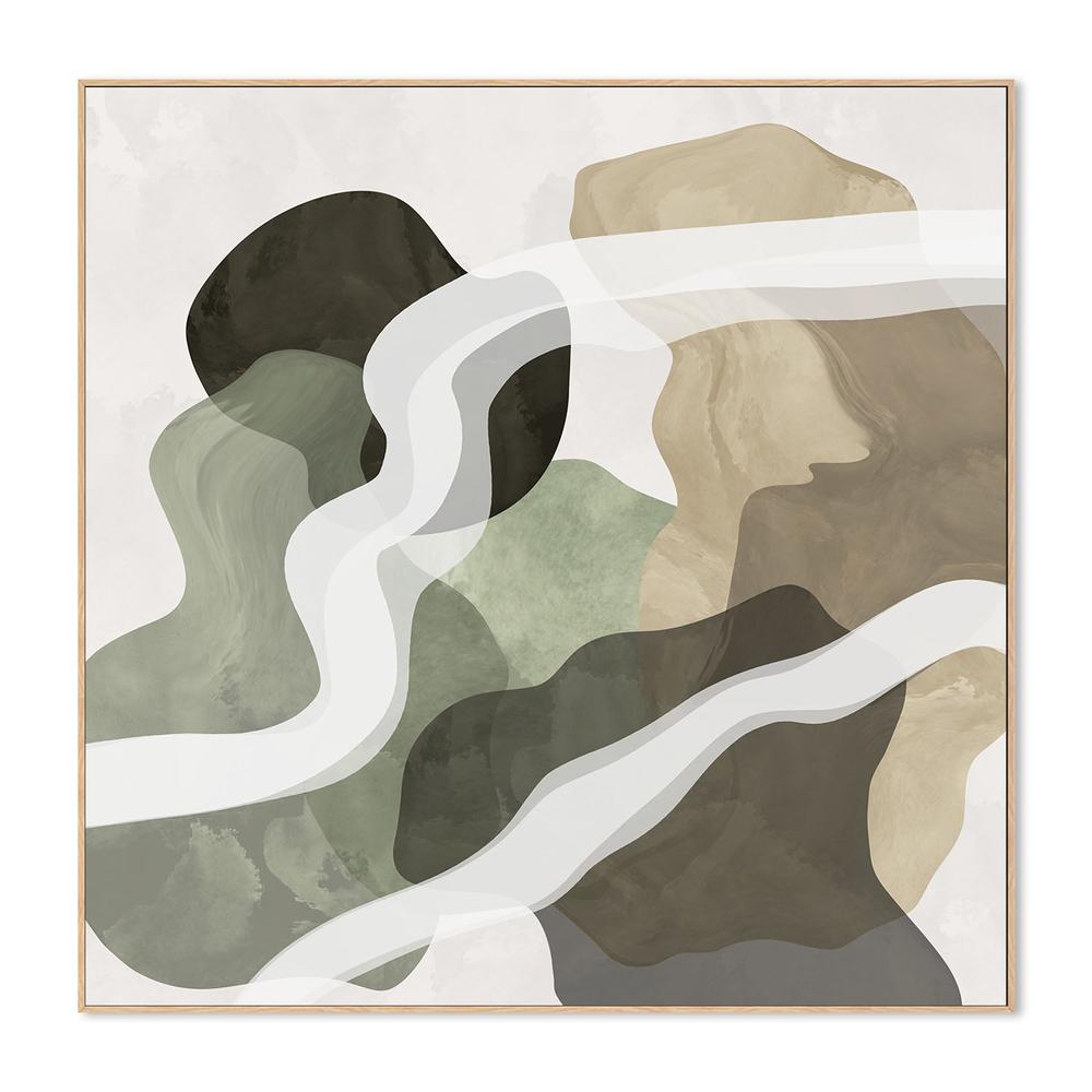 wall-art-print-canvas-poster-framed-Earthy Flowing Shapes-4