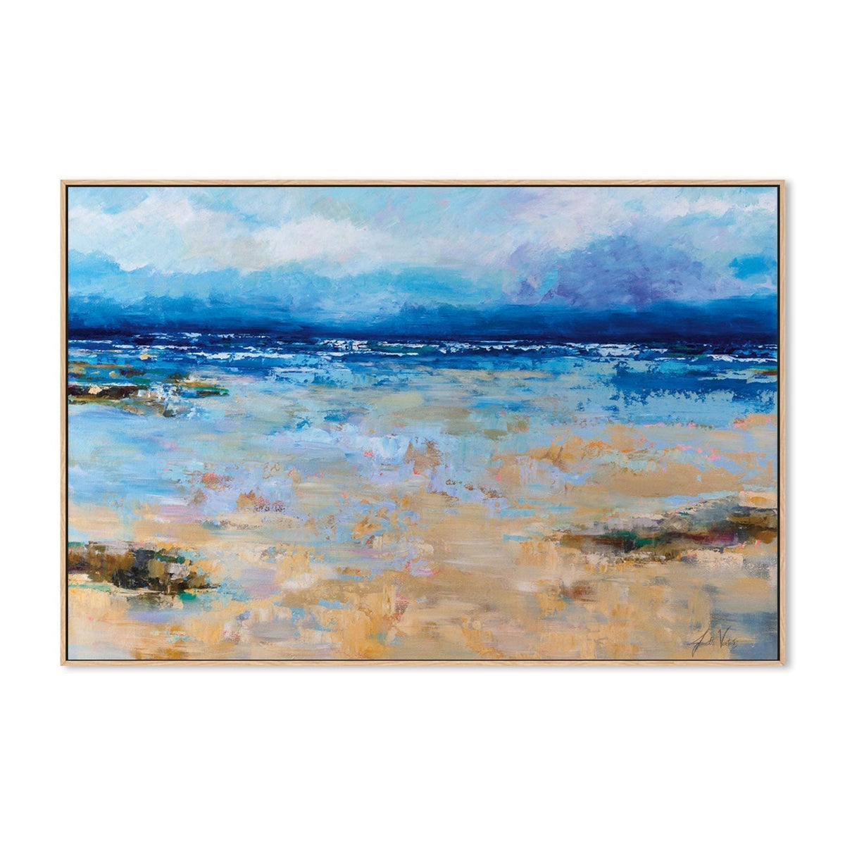 wall-art-print-canvas-poster-framed-East Beach-by-Jeanette Vertentes-Gioia Wall Art