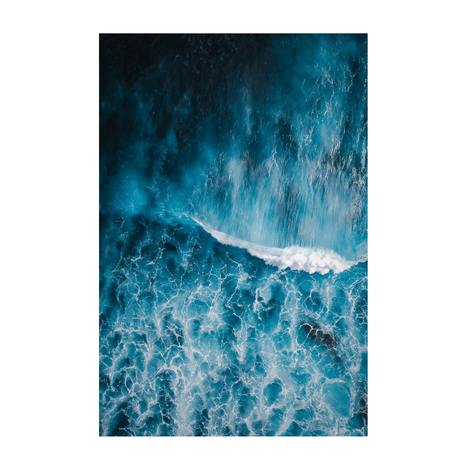 wall-art-print-canvas-poster-framed-Electric Wave, Yallingup , By Maddison Harris-1