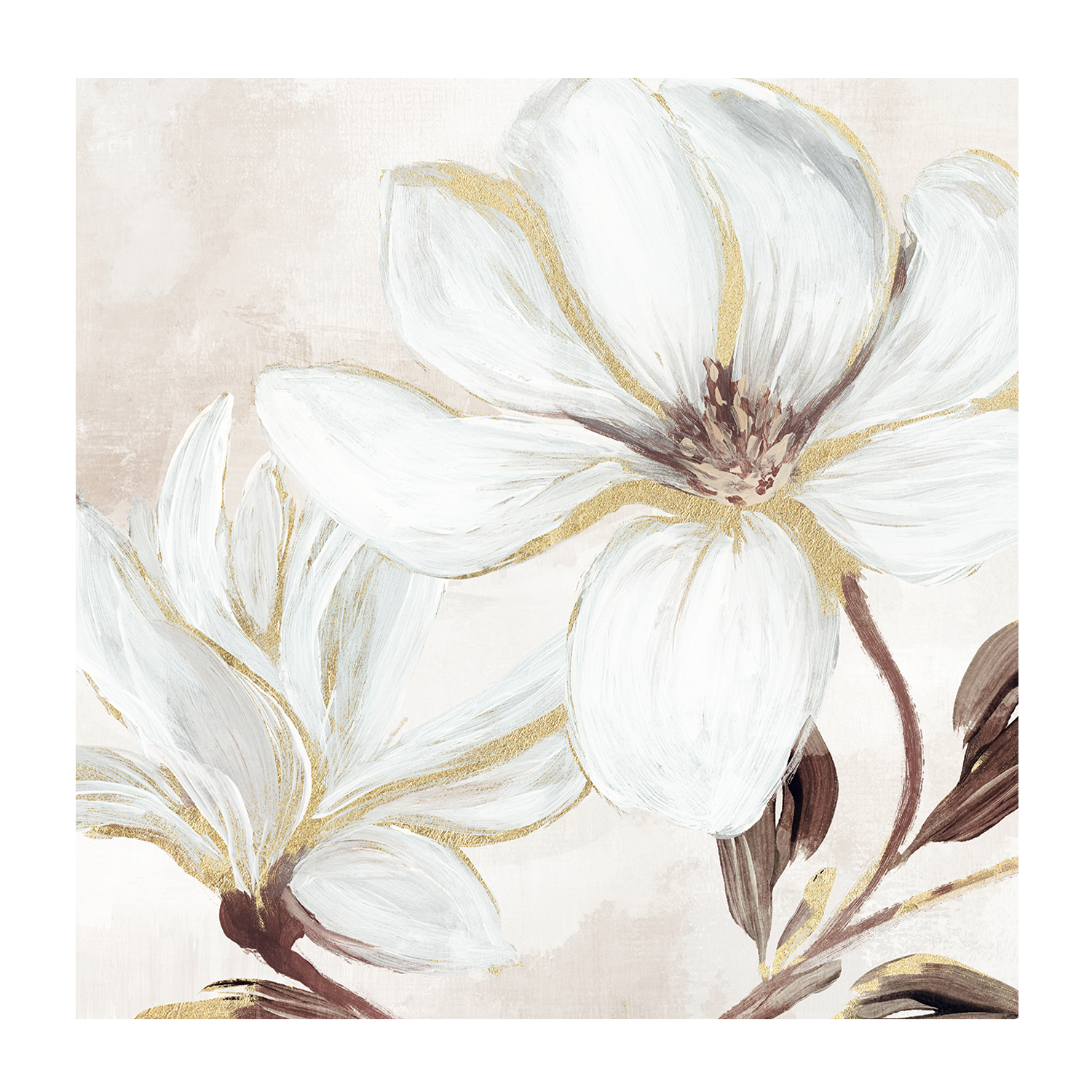 wall-art-print-canvas-poster-framed-Elegant Magnolia, Style A, B & C, Set Of 3 , By Nina Blue-7