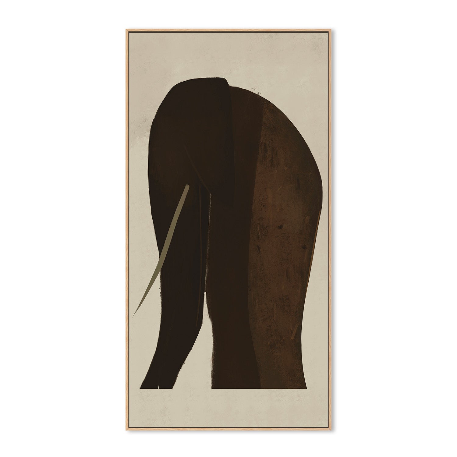 wall-art-print-canvas-poster-framed-Ella Elephant-4