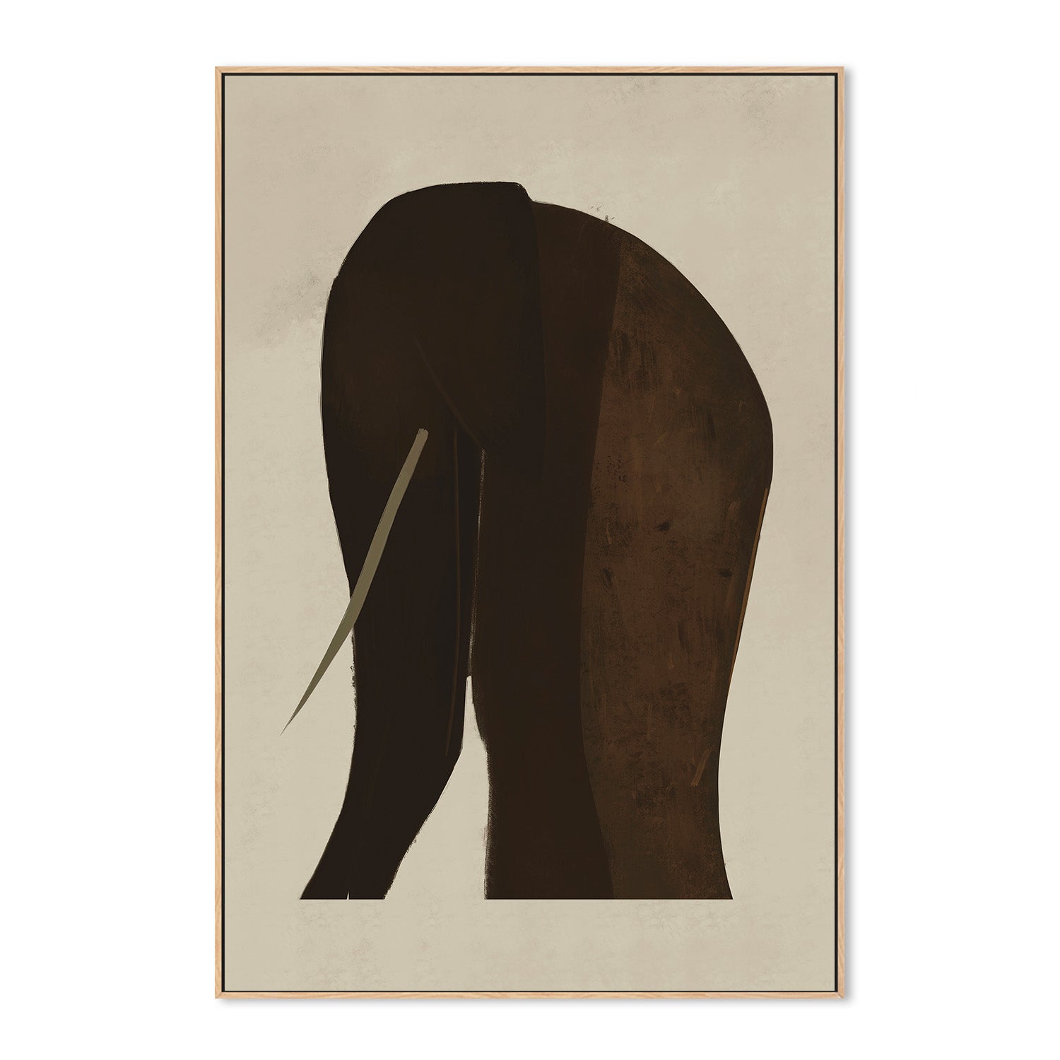 wall-art-print-canvas-poster-framed-Ella Elephant-4