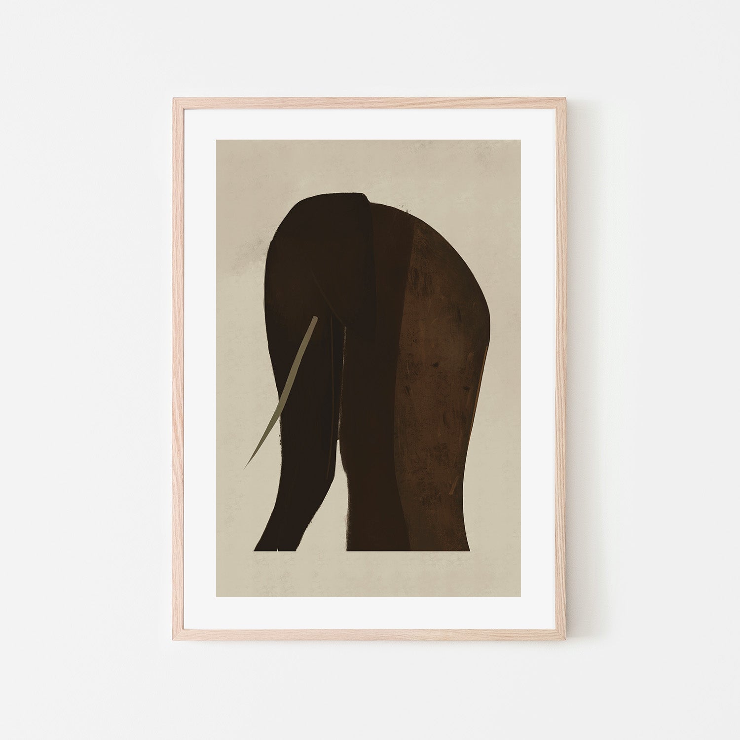 wall-art-print-canvas-poster-framed-Ella Elephant-6